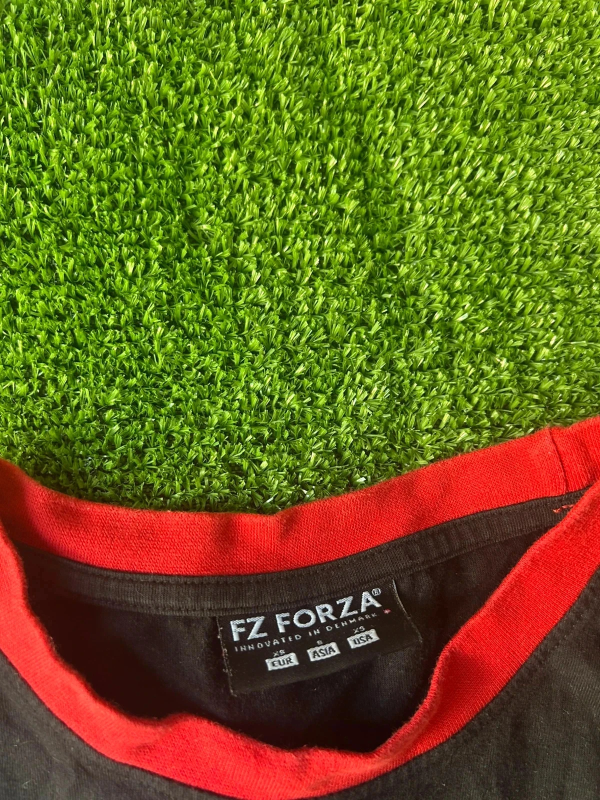 Black t-shirt with red patterns FZ Forza – photo 6